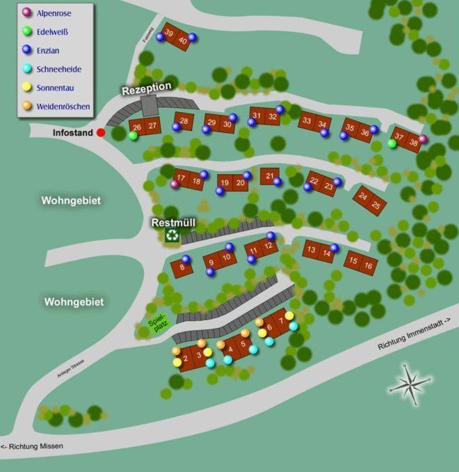 מיסן-וילהאמס Ferienwohnung Sonnentau Im Feriendorf Sonnenhang Im Allgaeu מראה חיצוני תמונה